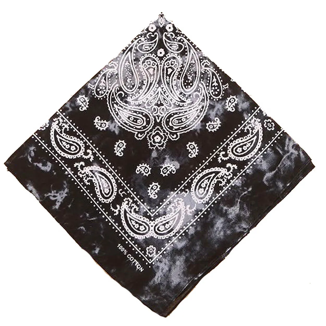 12 Pcs Bandanas Pack for Men, Cotton Large Paisley Handkerchief Face Scarf