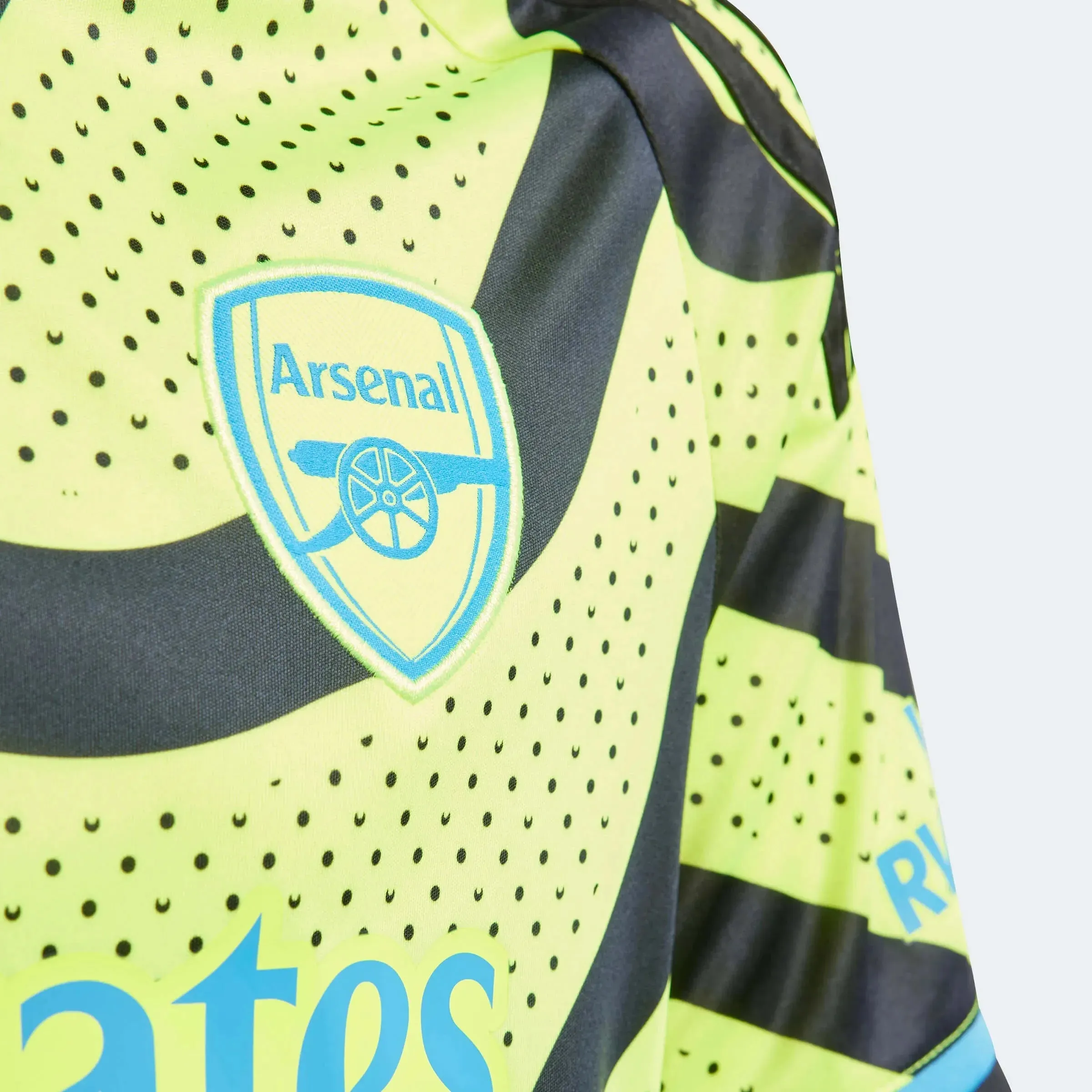 adidas 2023-24 Arsenal Youth Stadium Away Jersey