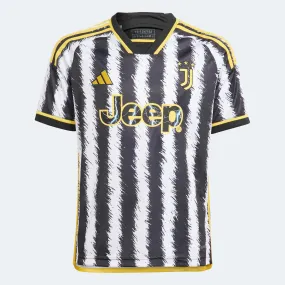 adidas 2023-24 Juventus Youth Home Jersey