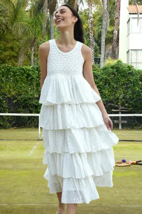 All Summer Long Dress - White