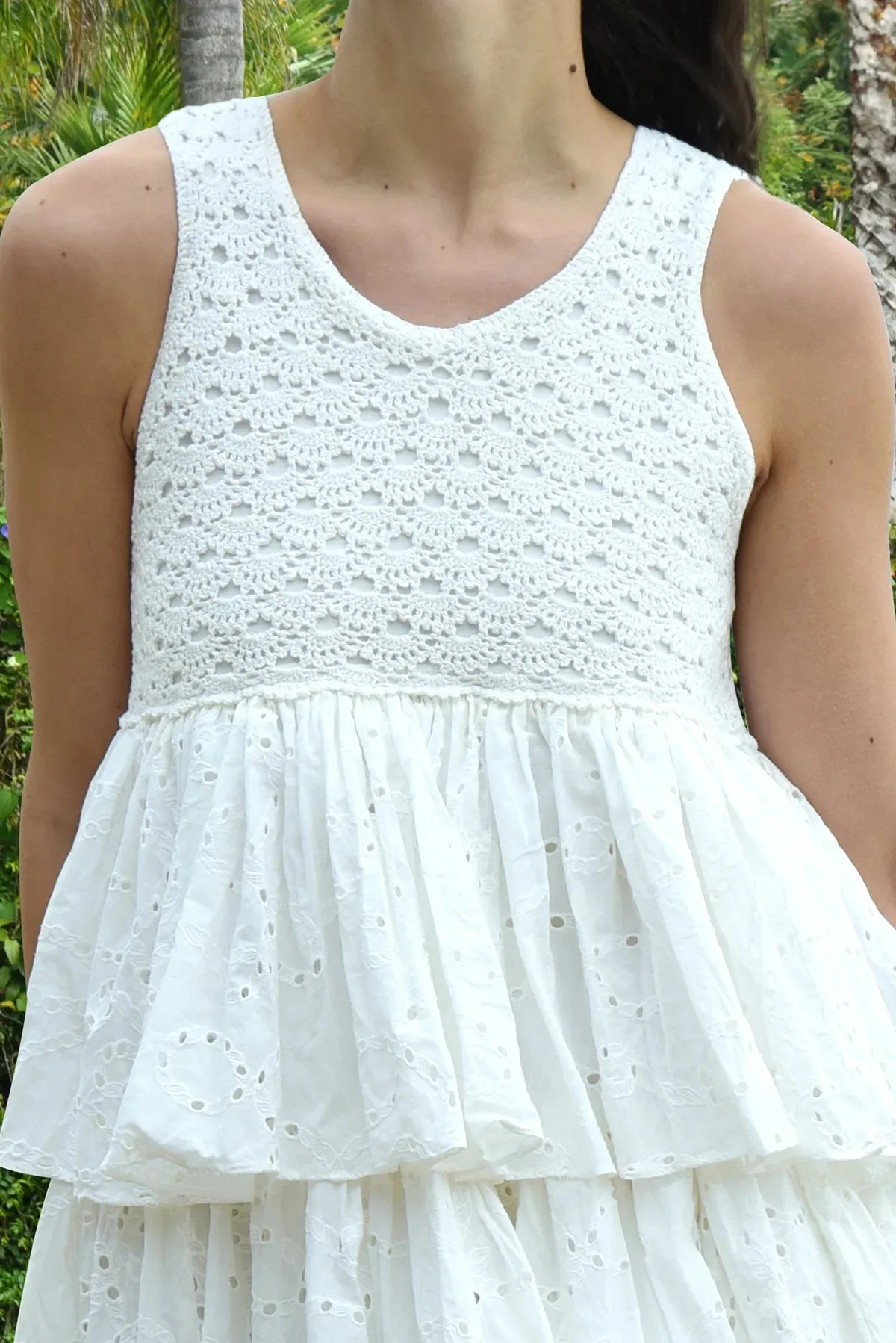All Summer Long Dress - White