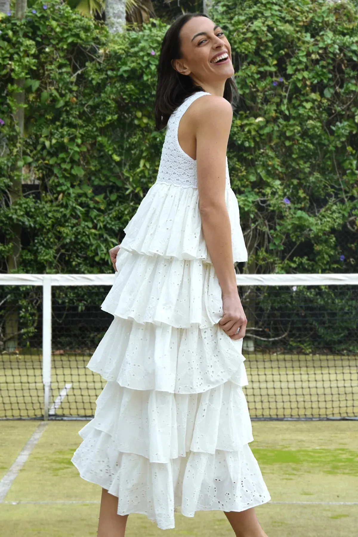 All Summer Long Dress - White