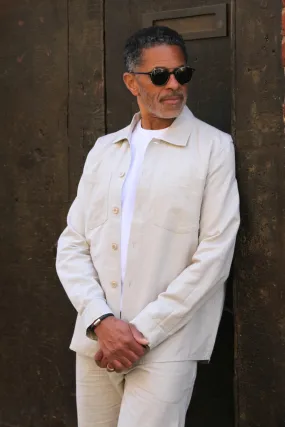 Bart Shirt - Stone Linen