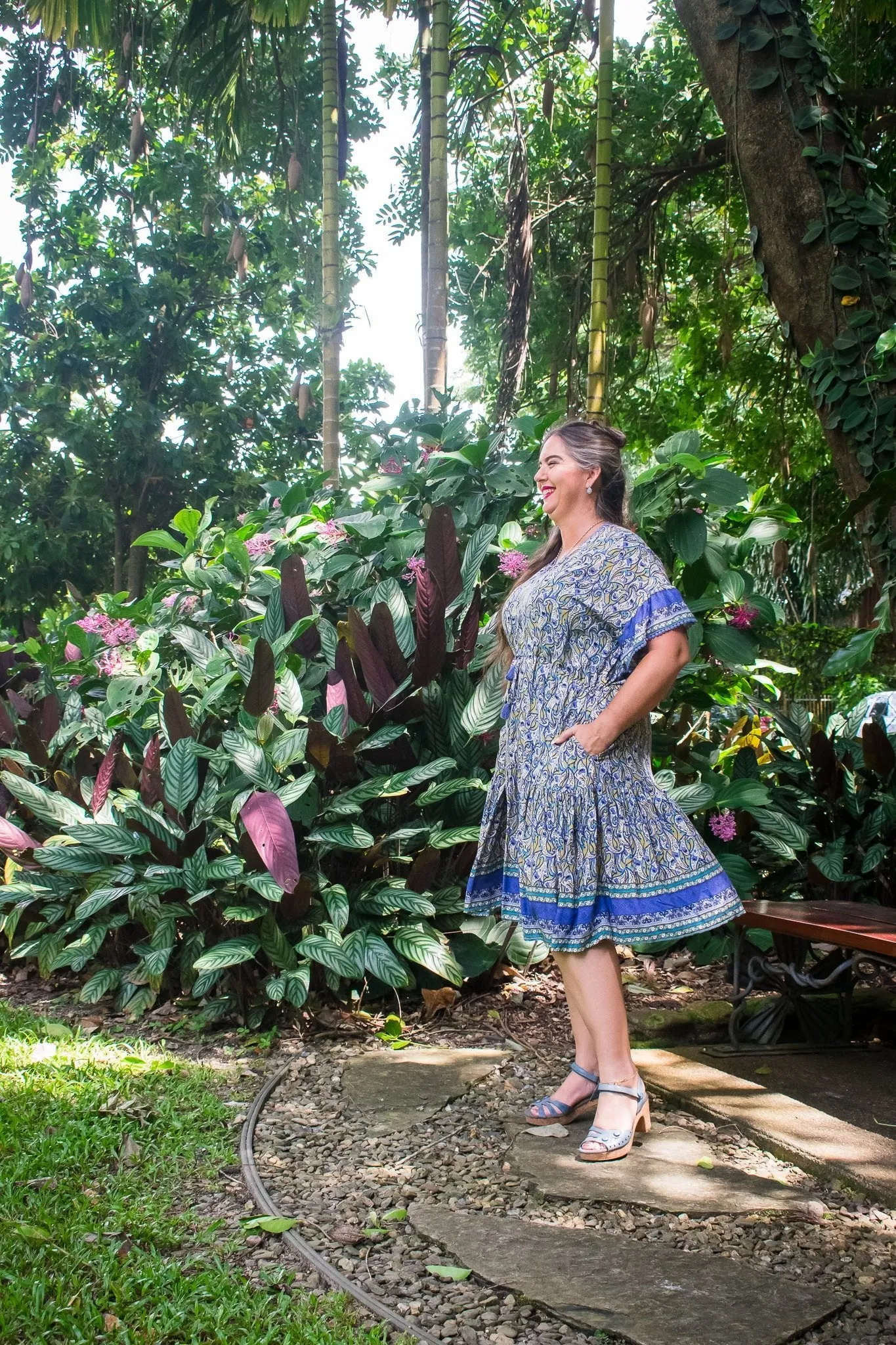 Bonnie Blue Midi Dress