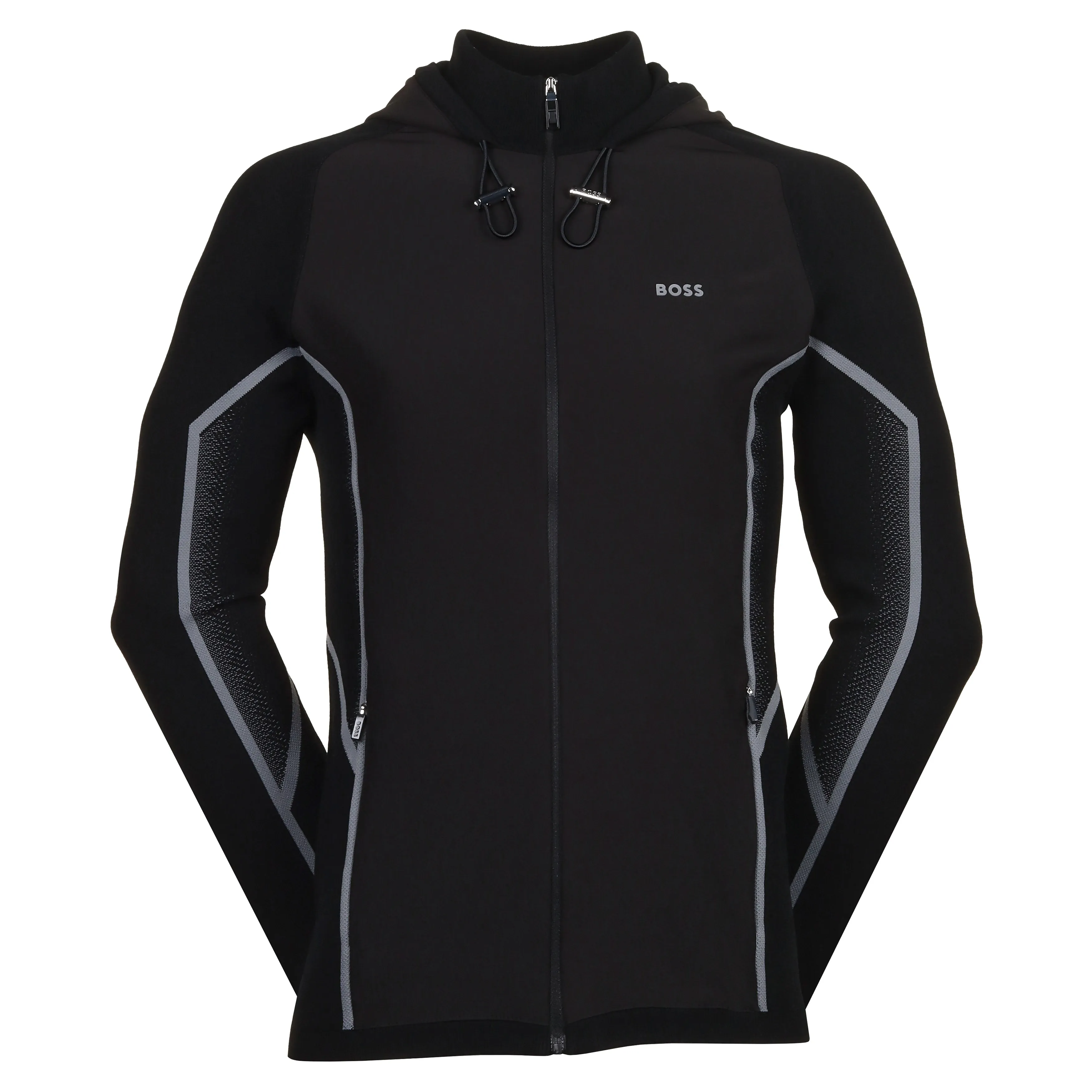 BOSS Mayler Full Zip Hooded Sweater SP24