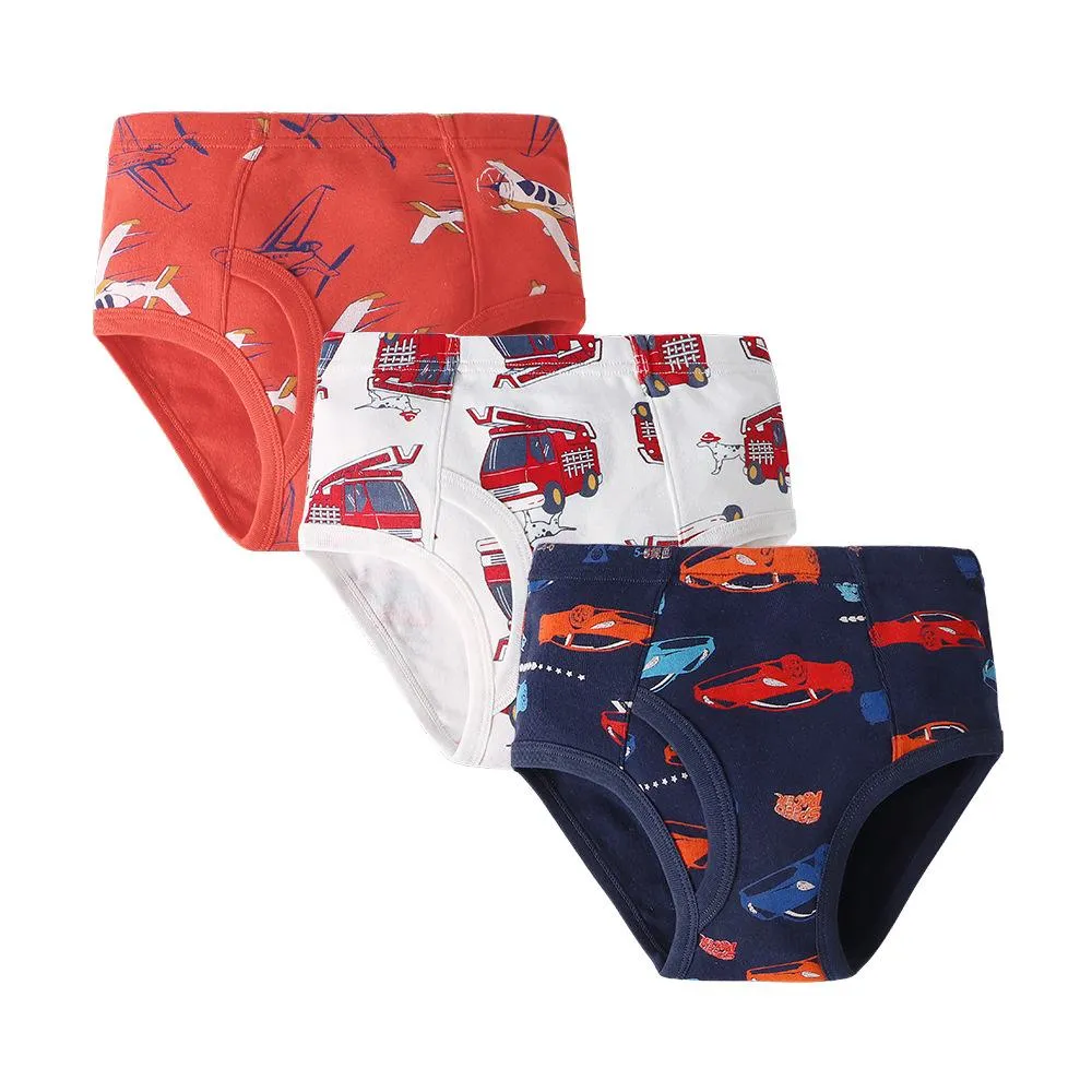 Boys' triangle pure cotton dinosaur children's underwear Wholesale Kids Clothing