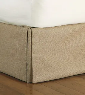 Camel Solid Bed Skirt (King 78x80)