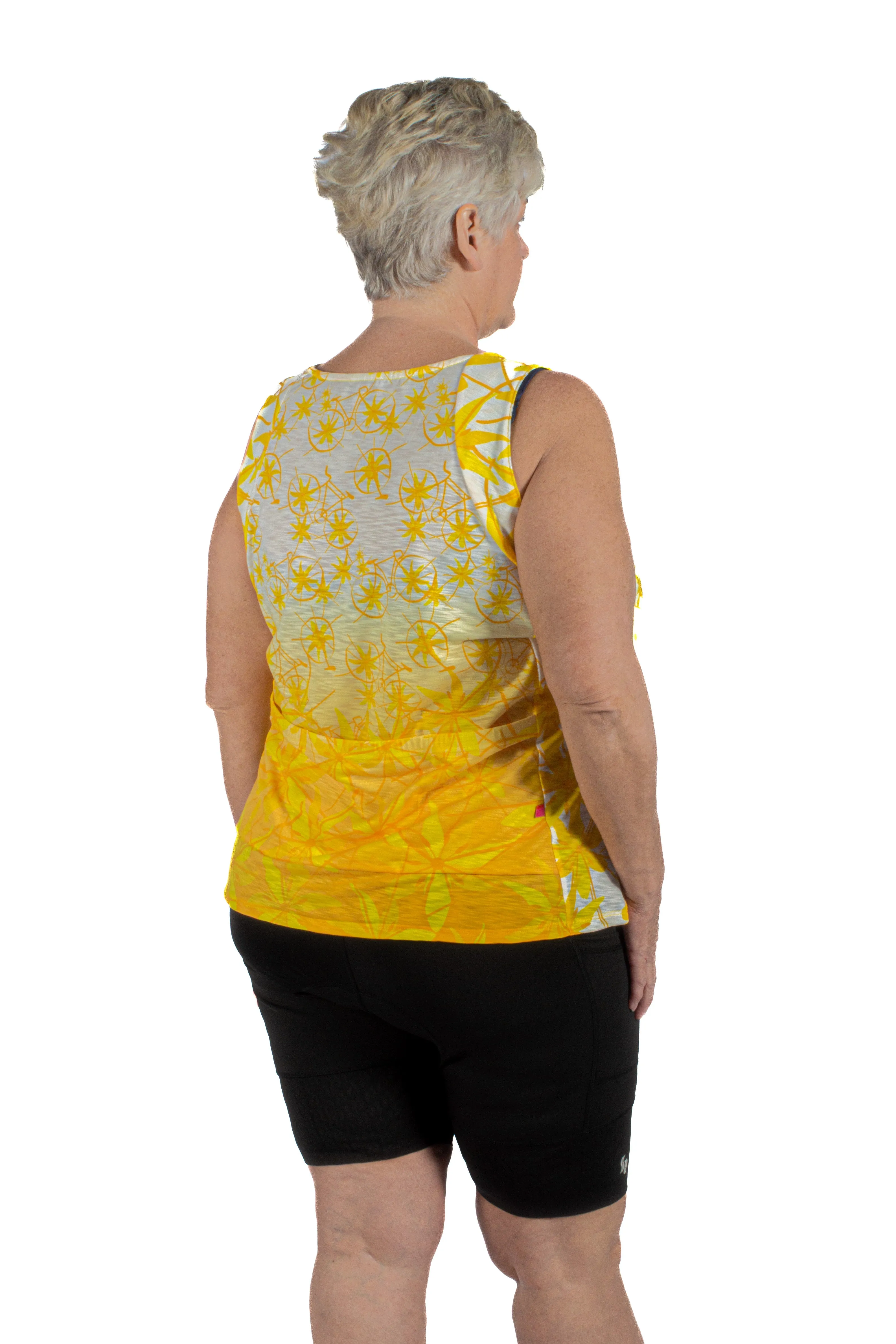 Camisole de Vélo Tourista Taille Plus (Petaluma/Gold) de Terry