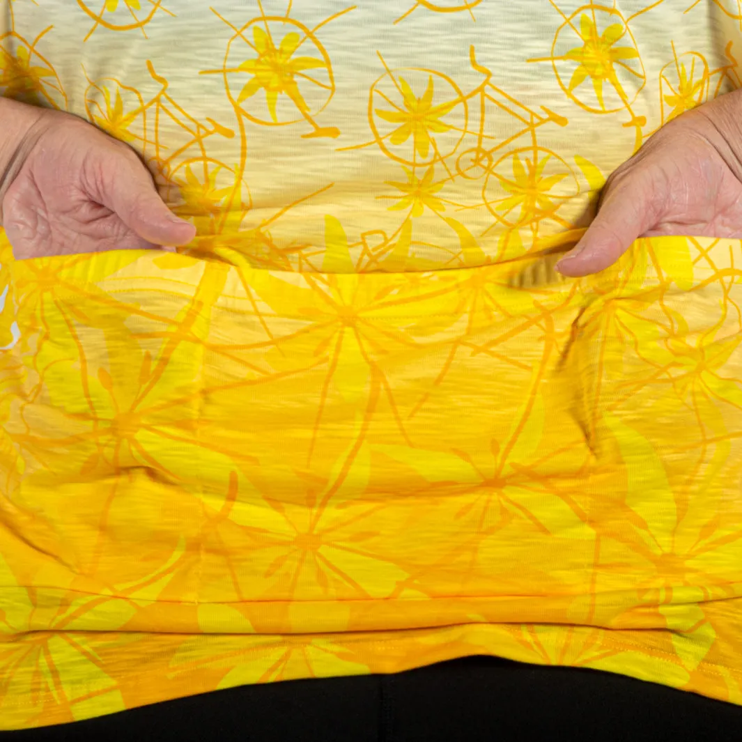 Camisole de Vélo Tourista Taille Plus (Petaluma/Gold) de Terry