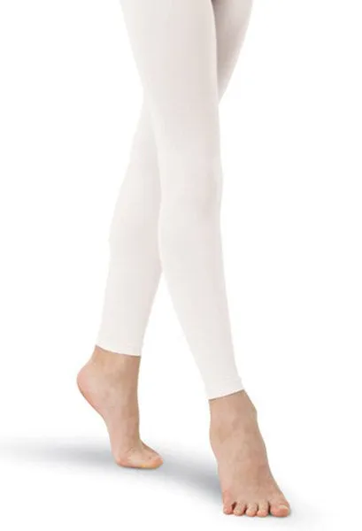 Capezio 1917  Adult Footless Tights w/Self Knit Waist Band