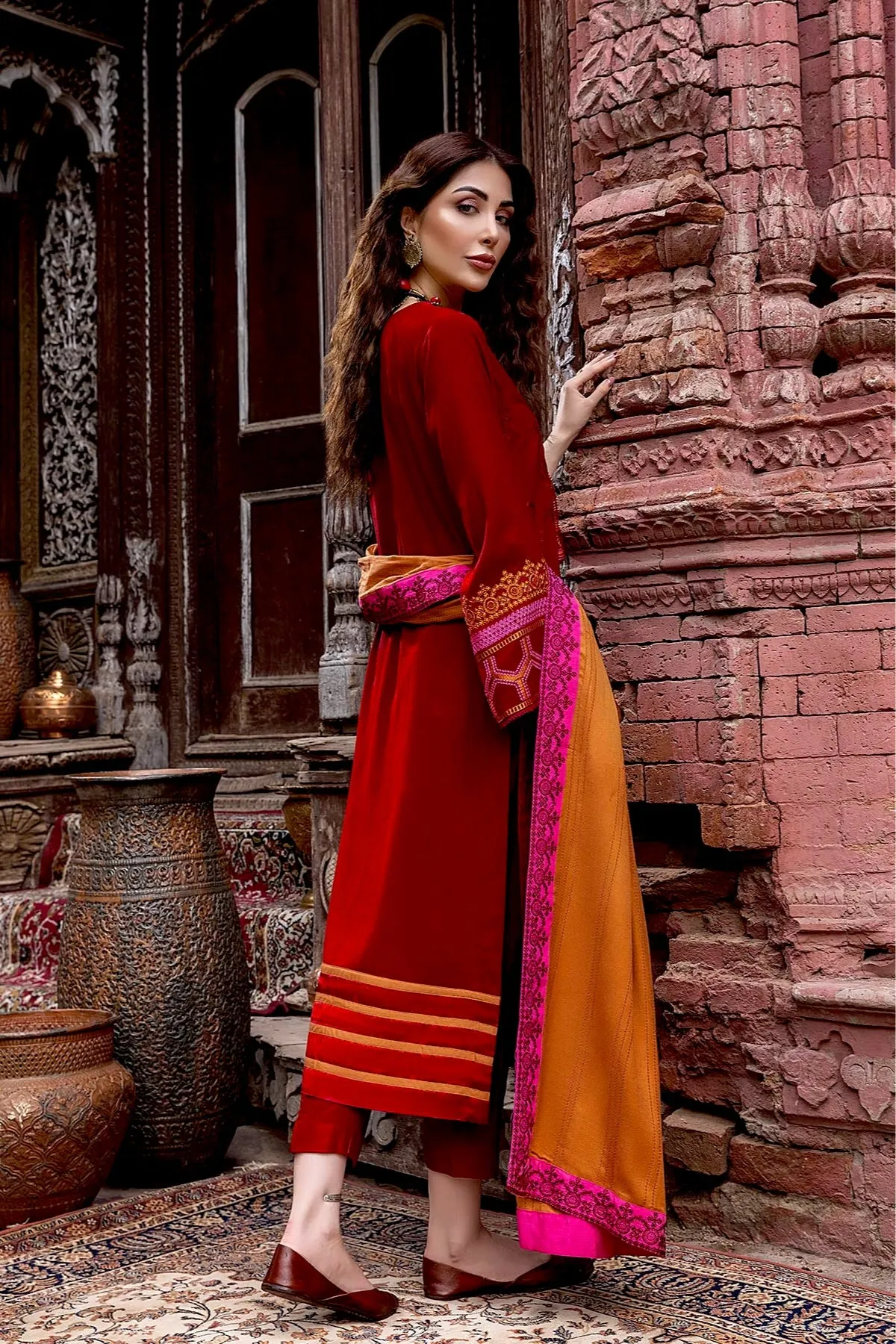 Charizma Poshima Winter Collection (with Woven Shawl) – PS-08
