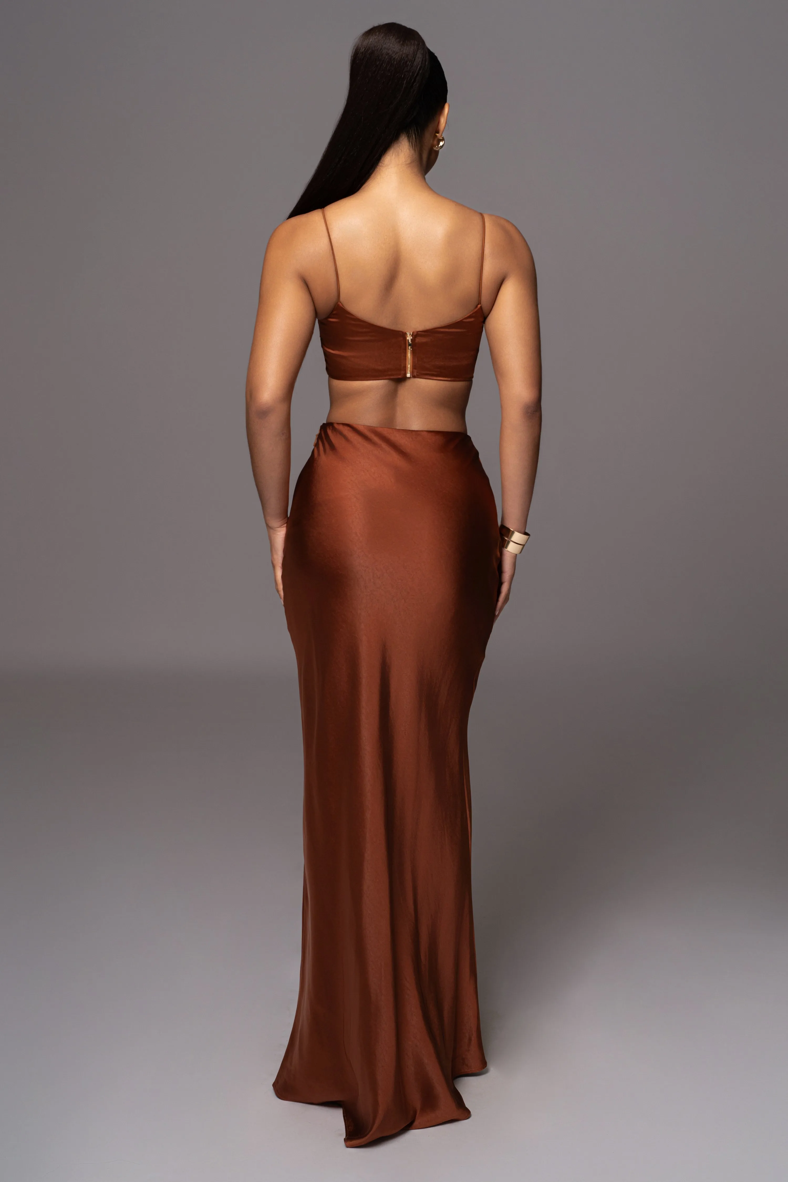 Copper Isella 2-Piece Skirt Set