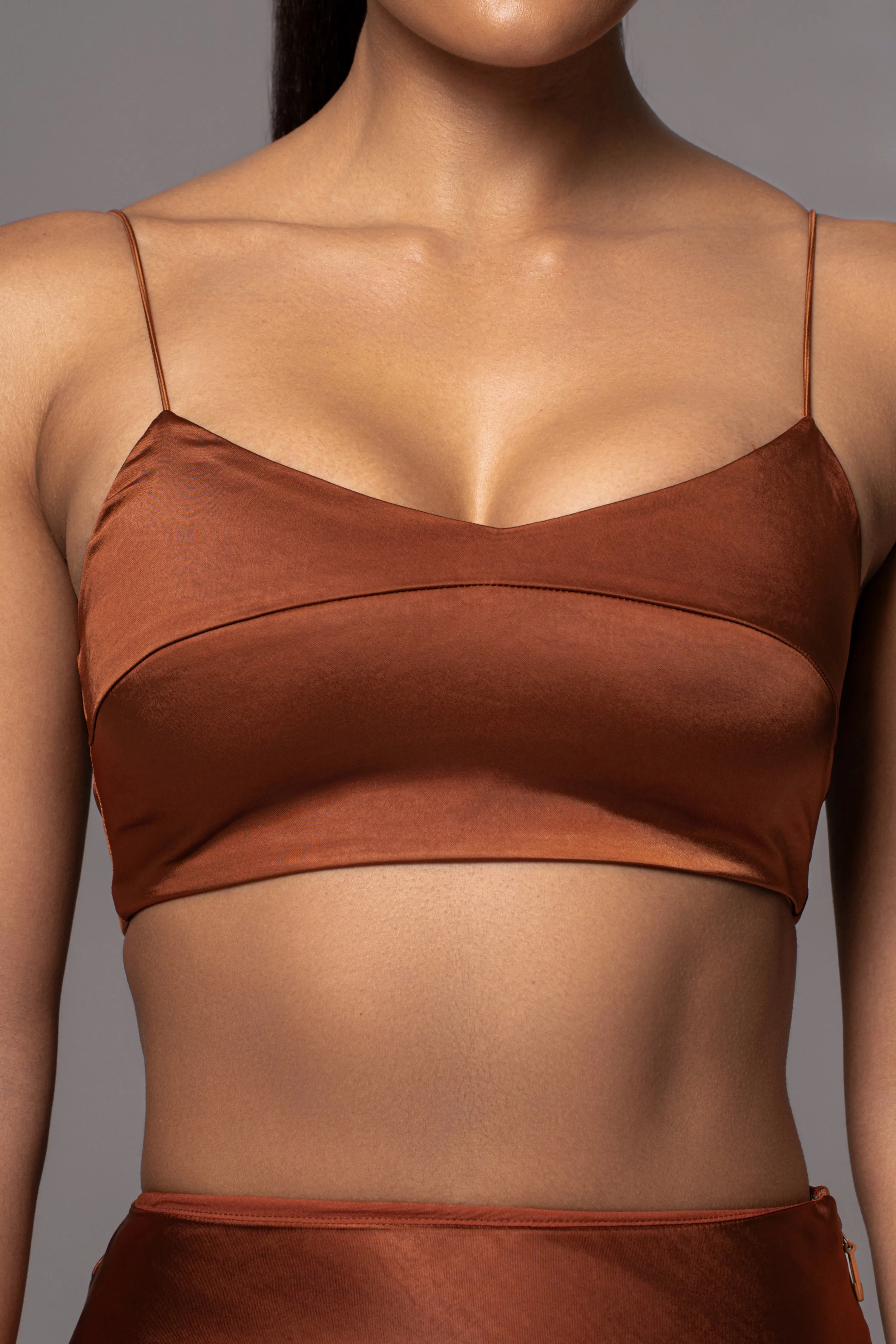 Copper Isella 2-Piece Skirt Set