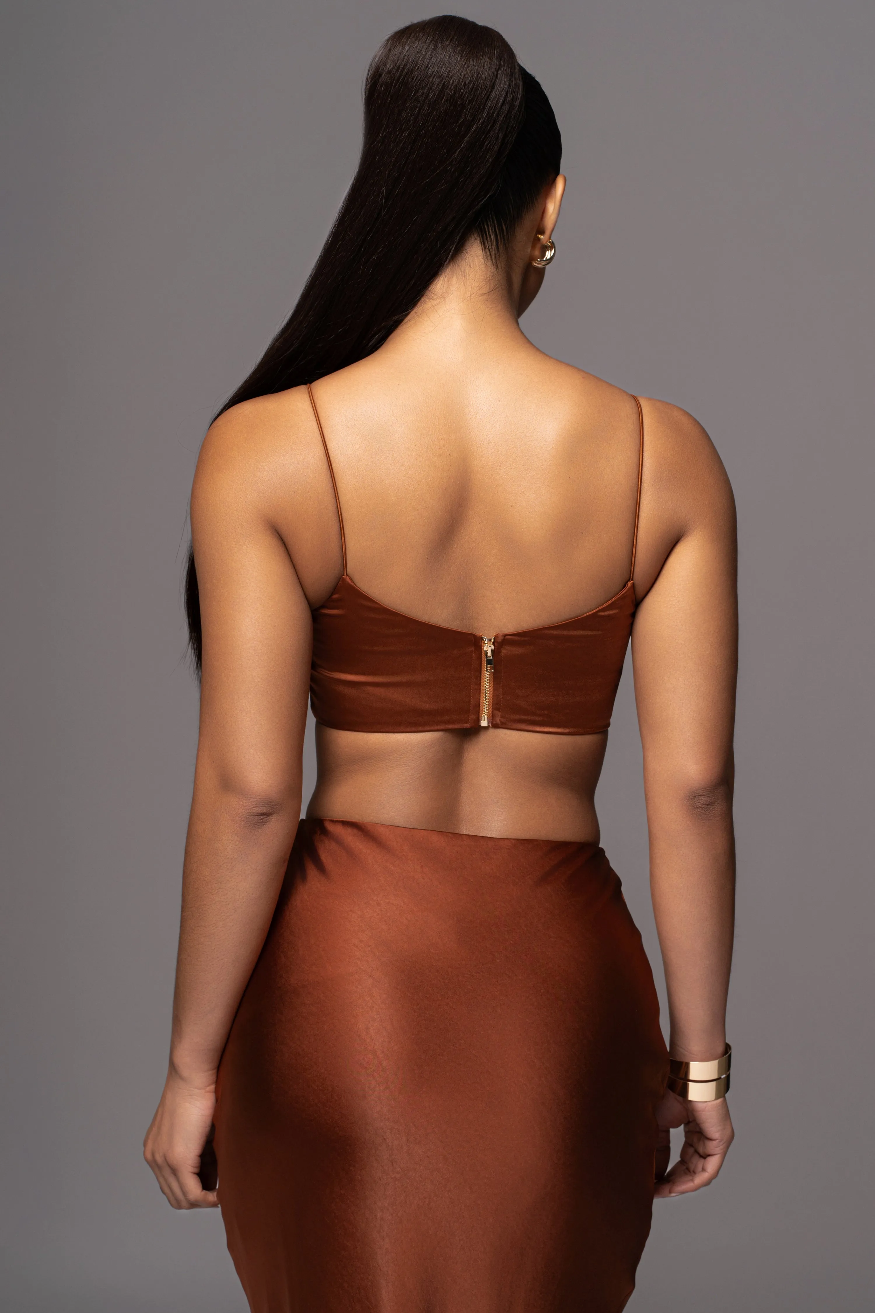 Copper Isella 2-Piece Skirt Set