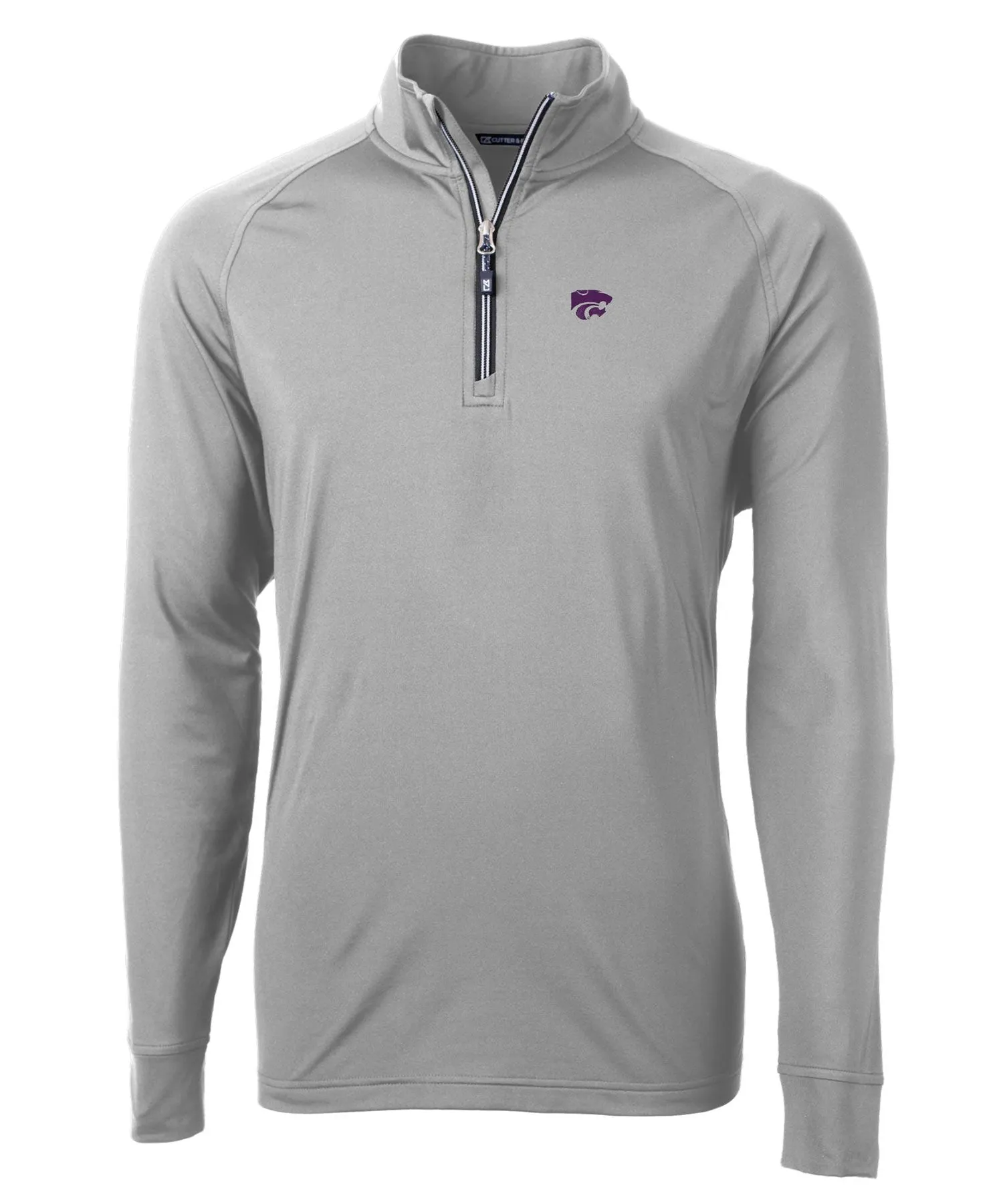 Cutter & Buck Kansas State Wildcats Long Sleeve Quarter-Zip Pullover
