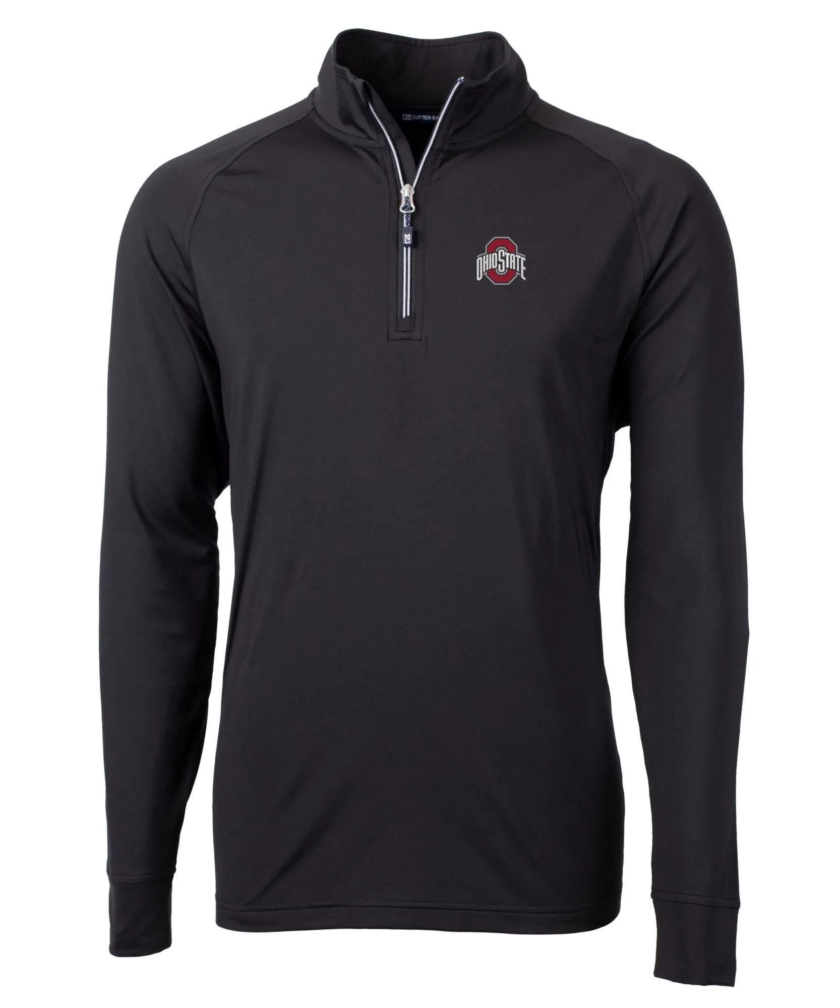 Cutter & Buck Ohio State University Buckeyes Long Sleeve Quarter-Zip Pullover