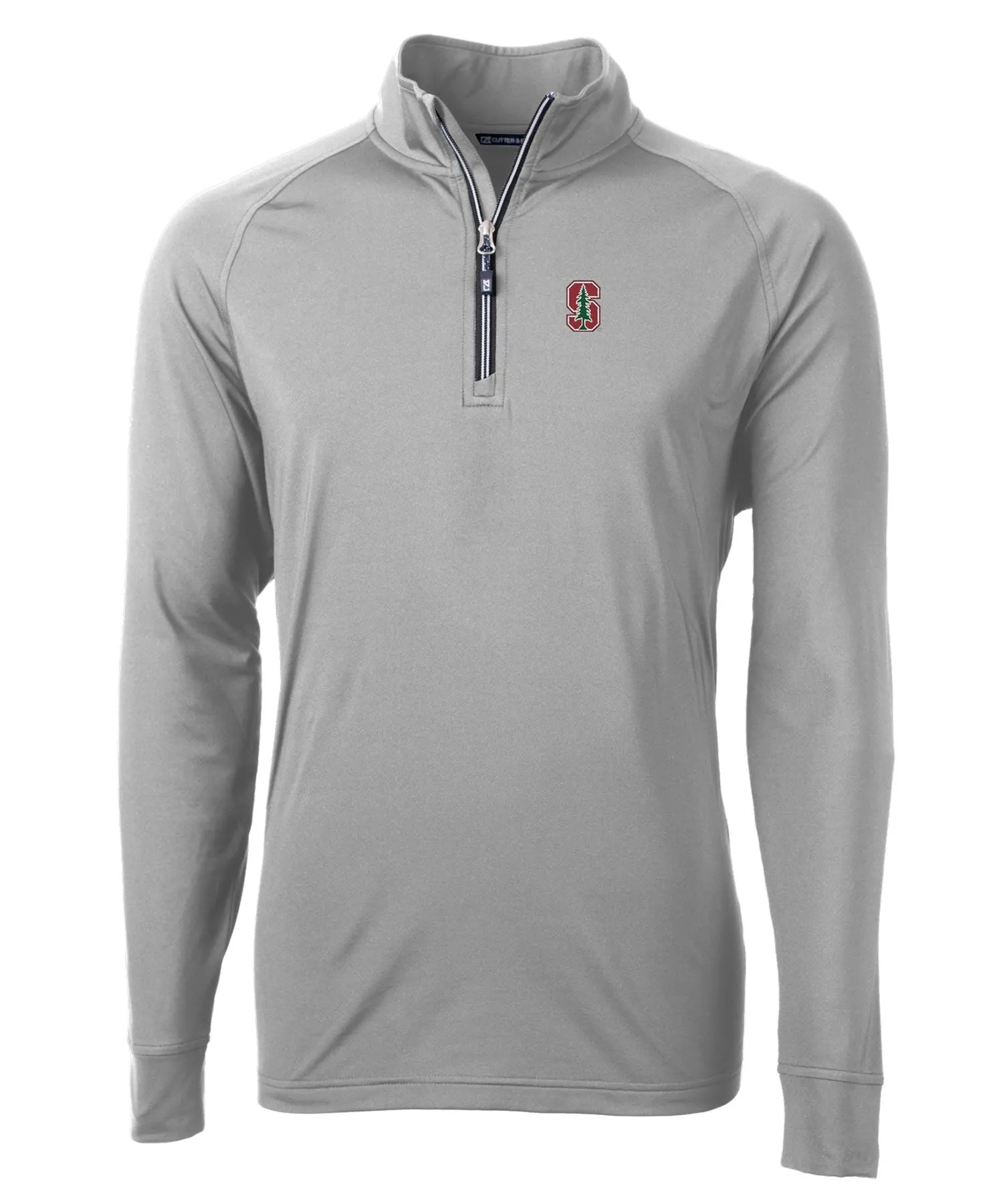 Cutter & Buck Stanford University Cardinal Long Sleeve Quarter-Zip Pullover
