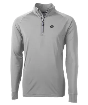 Cutter & Buck University of Iowa Hawkeyes Long Sleeve Quarter-Zip Pullover