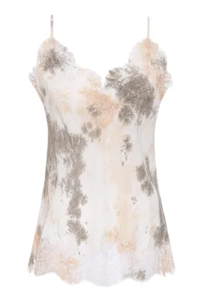Ella Tie Dye Camisole - Cream