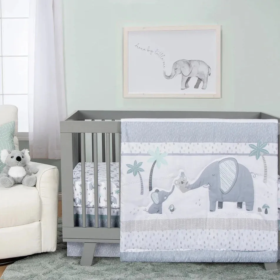 Ellie & Friends Crib Set 4PCS