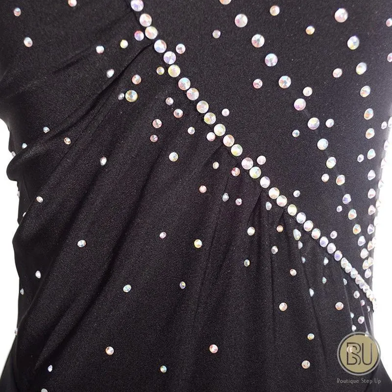 Figure Skating Dress Black & Other Colors SU1452S