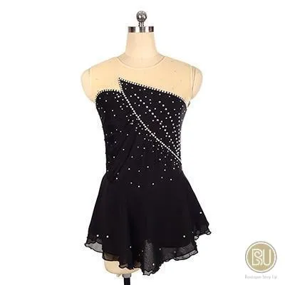 Figure Skating Dress Black & Other Colors SU1452S