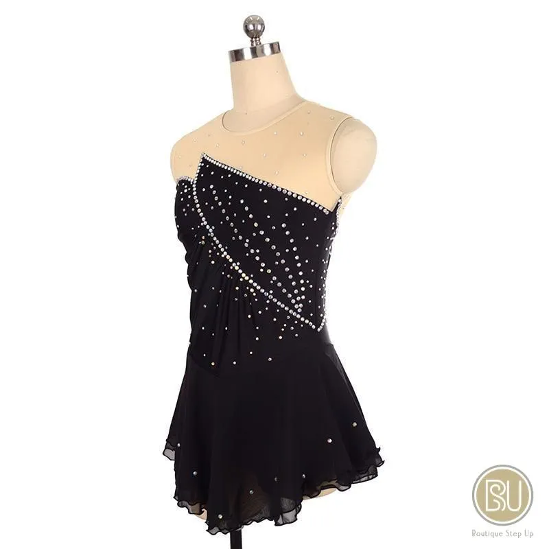 Figure Skating Dress Black & Other Colors SU1452S