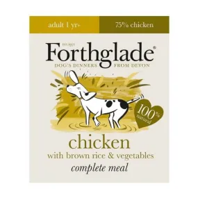Forthglade Complete Chicken Dog Food 18 x 395g