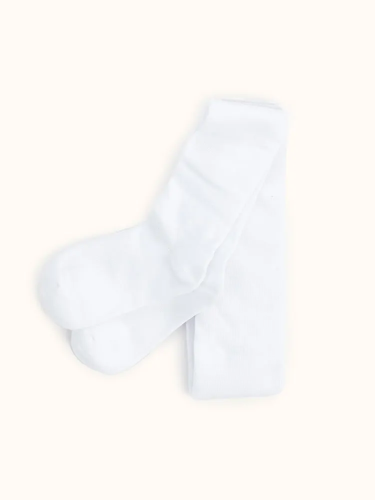 Girls' Flat Knit Tights