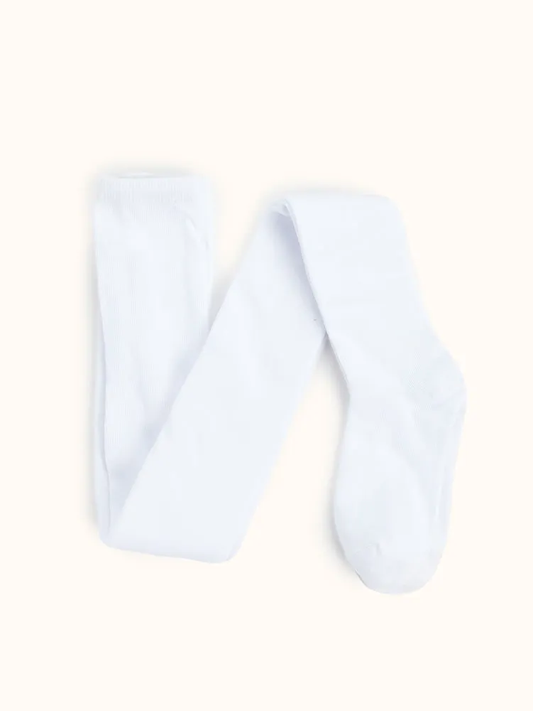 Girls' Flat Knit Tights