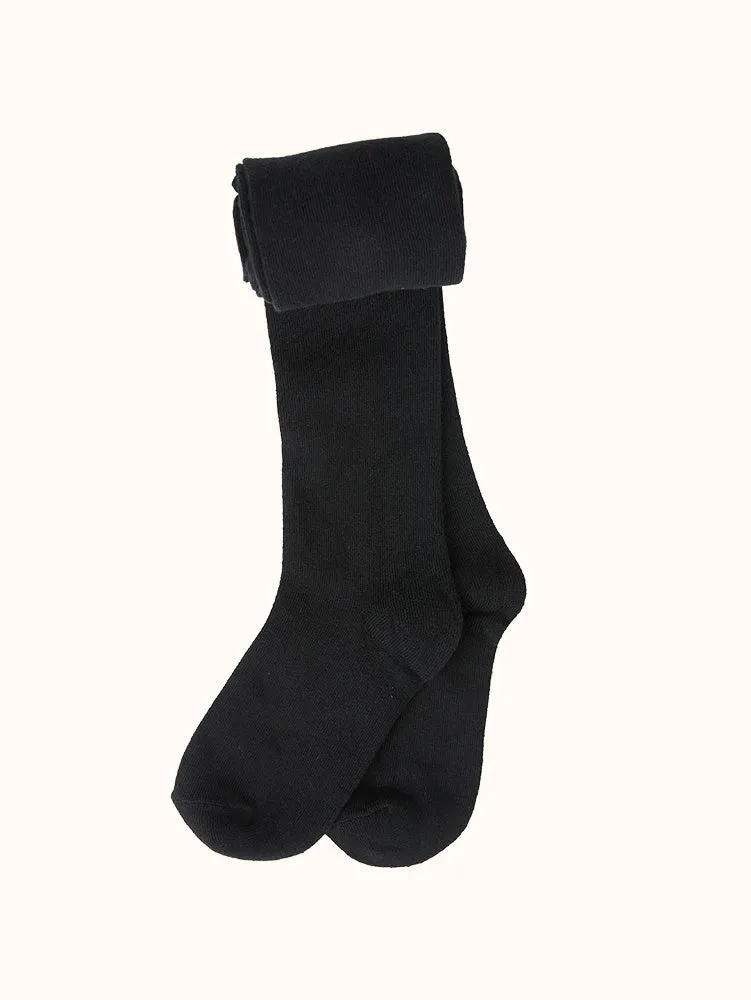Girls' Flat Knit Tights
