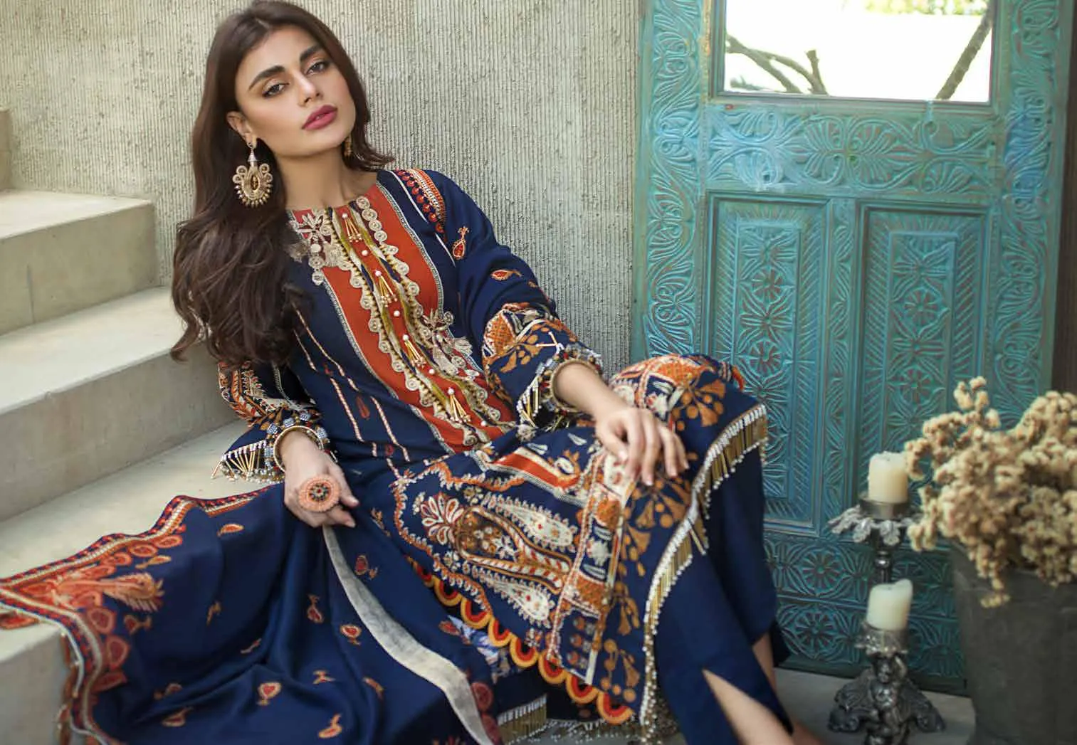 Gul Ahmed Winter Collection 2019 – DK-08