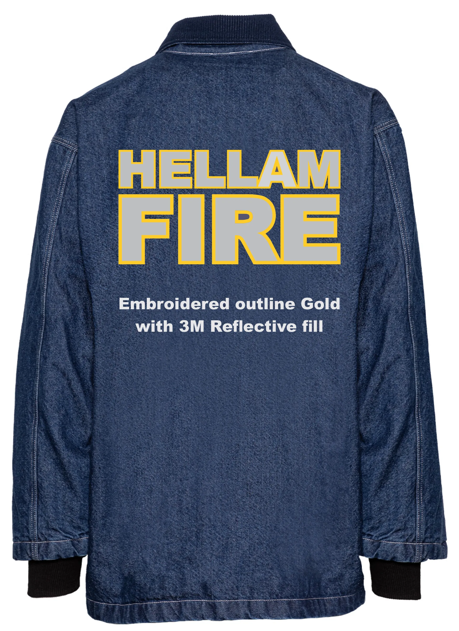 HELLAM FIRE GAME The Denim Chore Coat