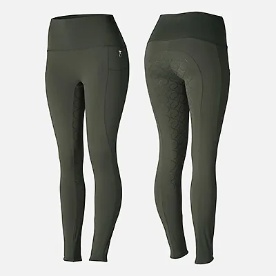 Horze Womens Gillian Silicone Full Seat Tights