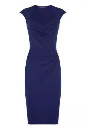 Hot Squash Crossover Top Design Short Sleeved Womens Dress