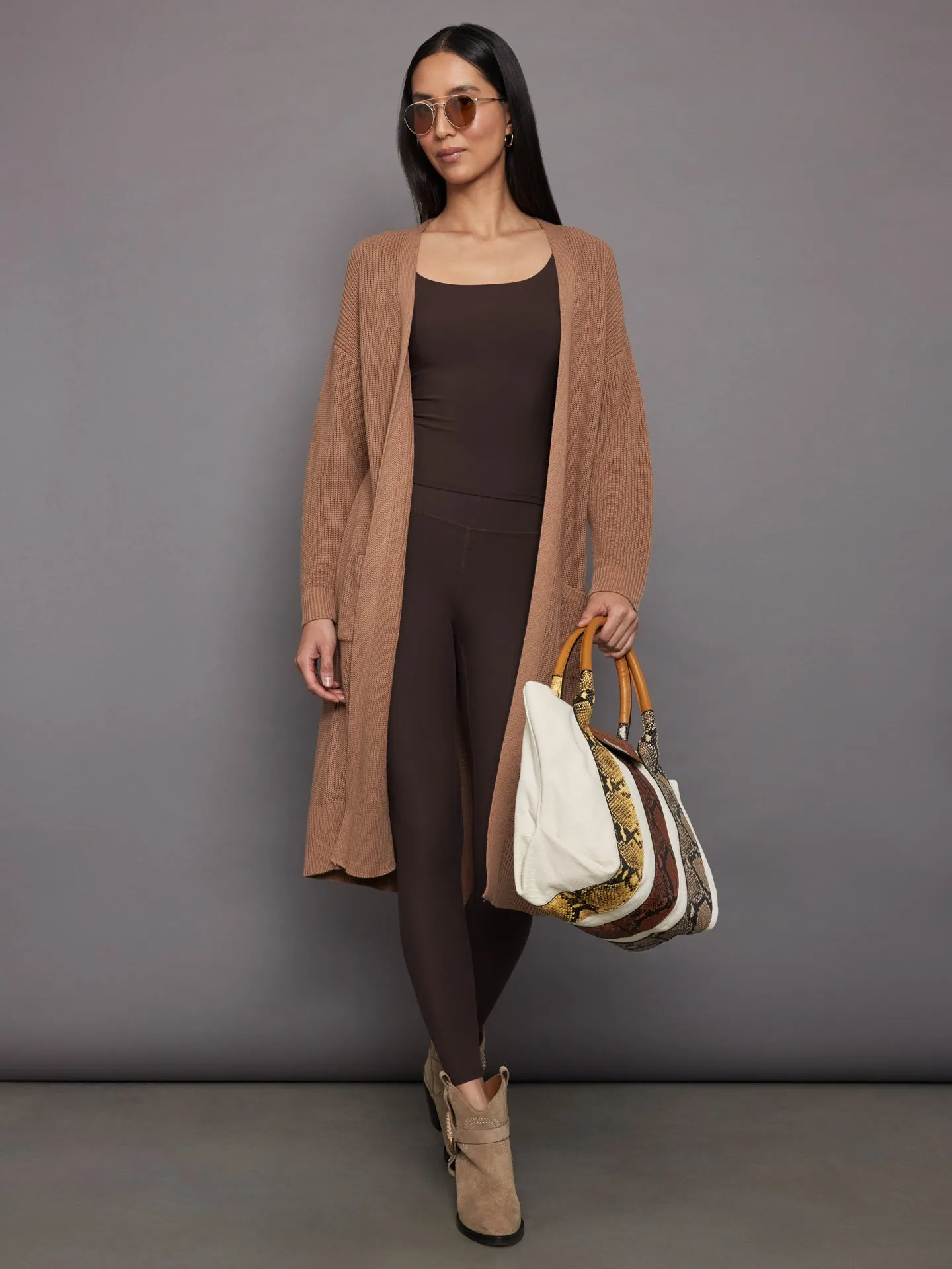 Janice Duster Cardigan - Cinnamon