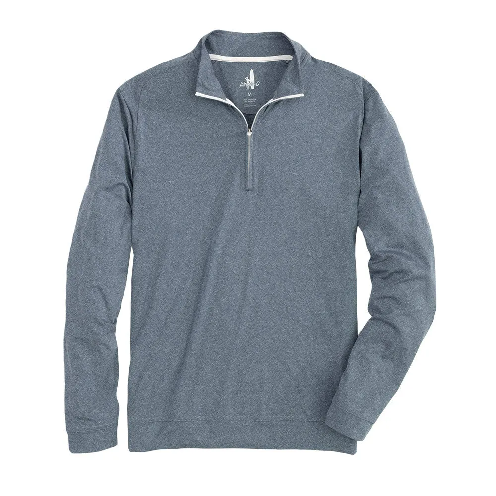 Johnnie-O Flex Pullover Sweater - Heather Navy