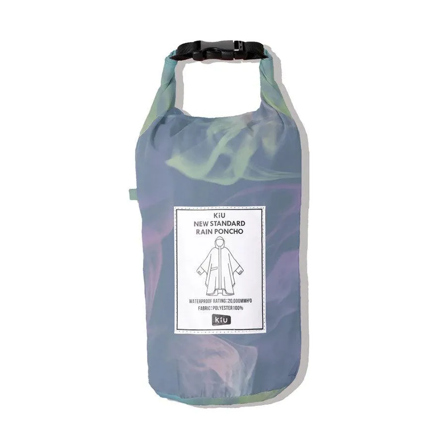 KIU Kiu New Standard Rain Poncho Smoke Blue  (420g)