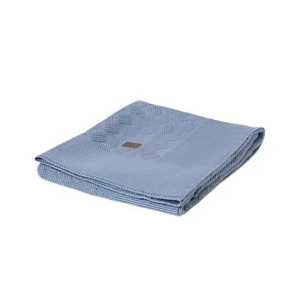 Mayoral Kids Cotton Shawl Blanket 19476 Blue
