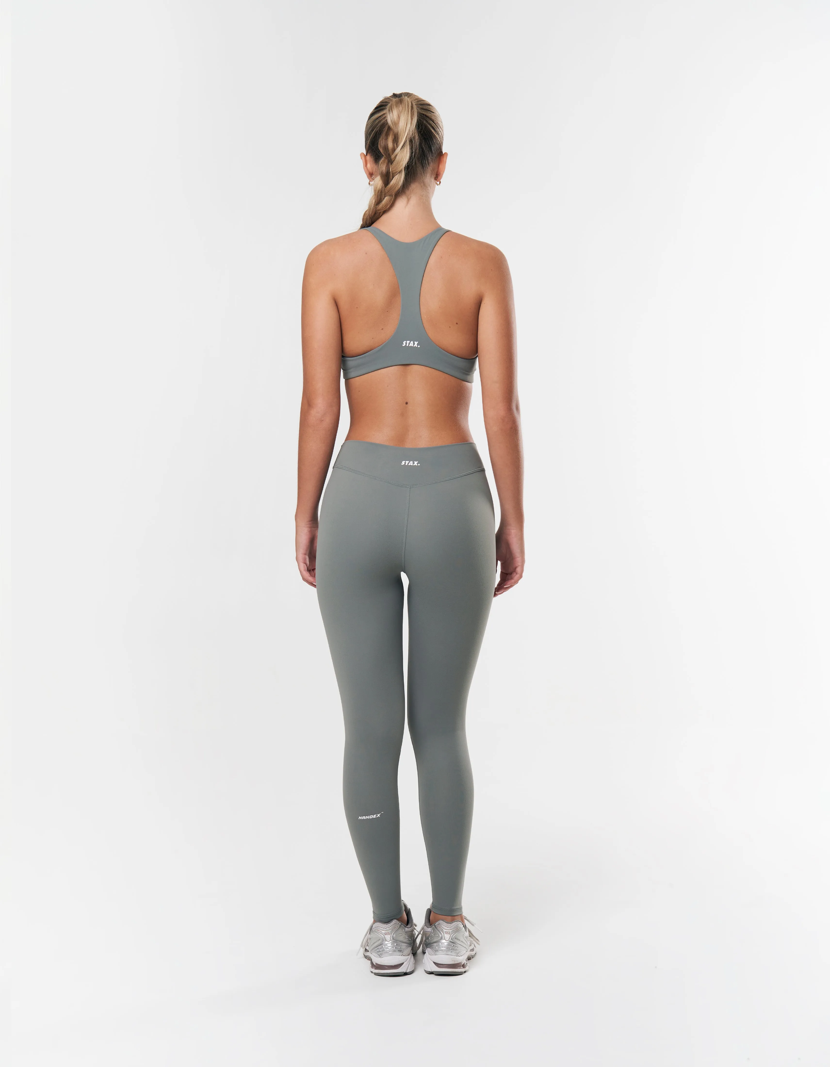 Mid Waist Tights NANDEX ™ - Thyme