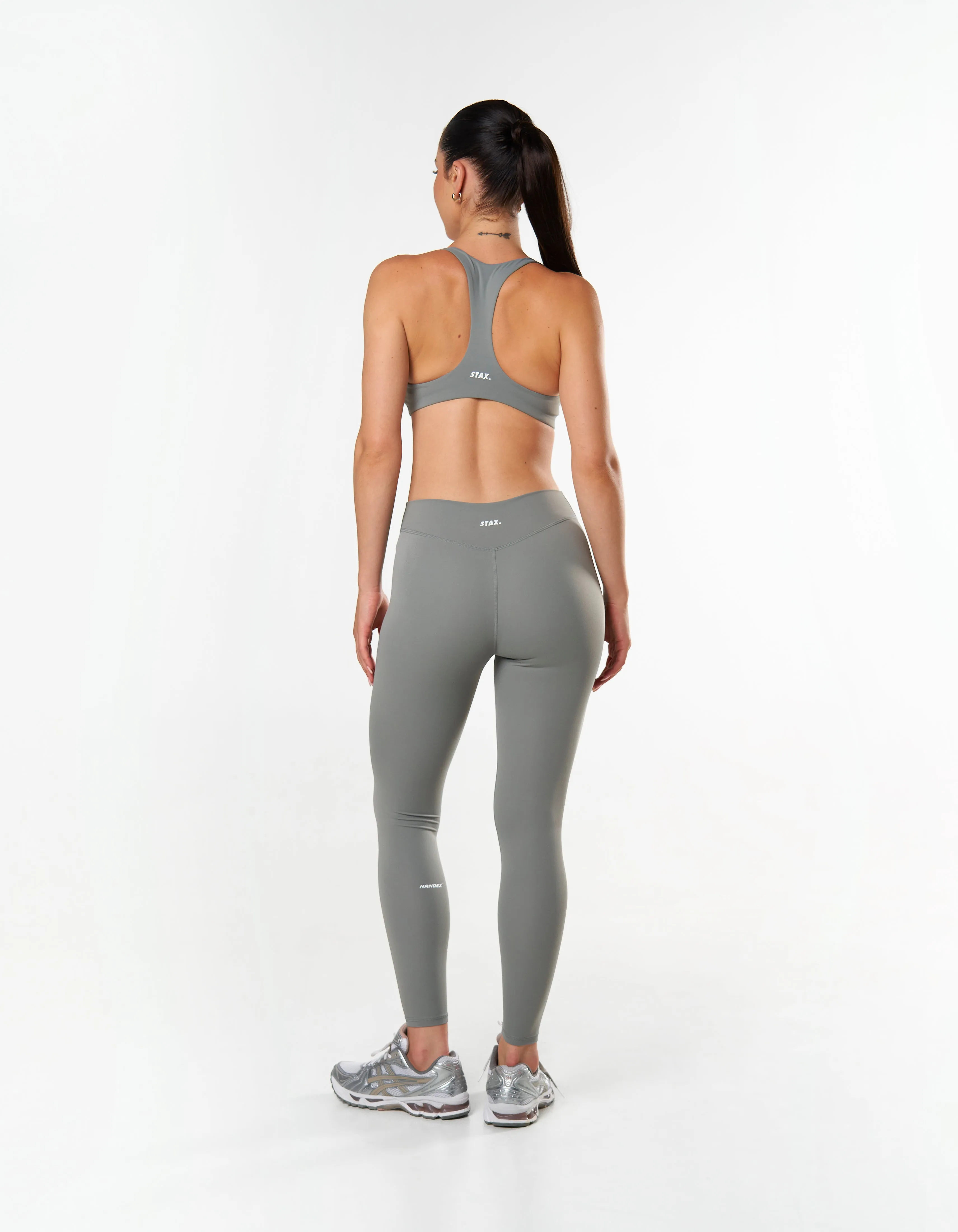 Mid Waist Tights NANDEX ™ - Thyme