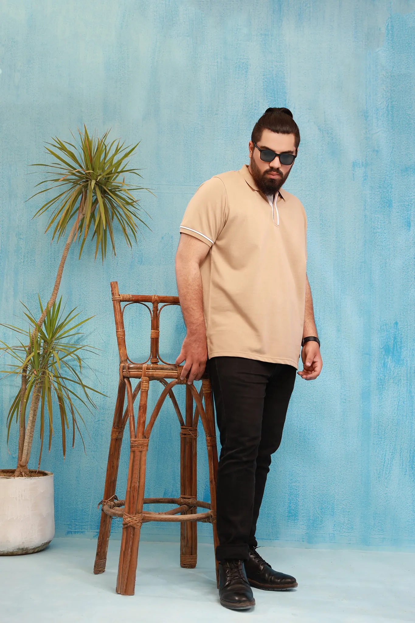 Minimal Nomad Polo (Plus Size) -P21- MP0038P