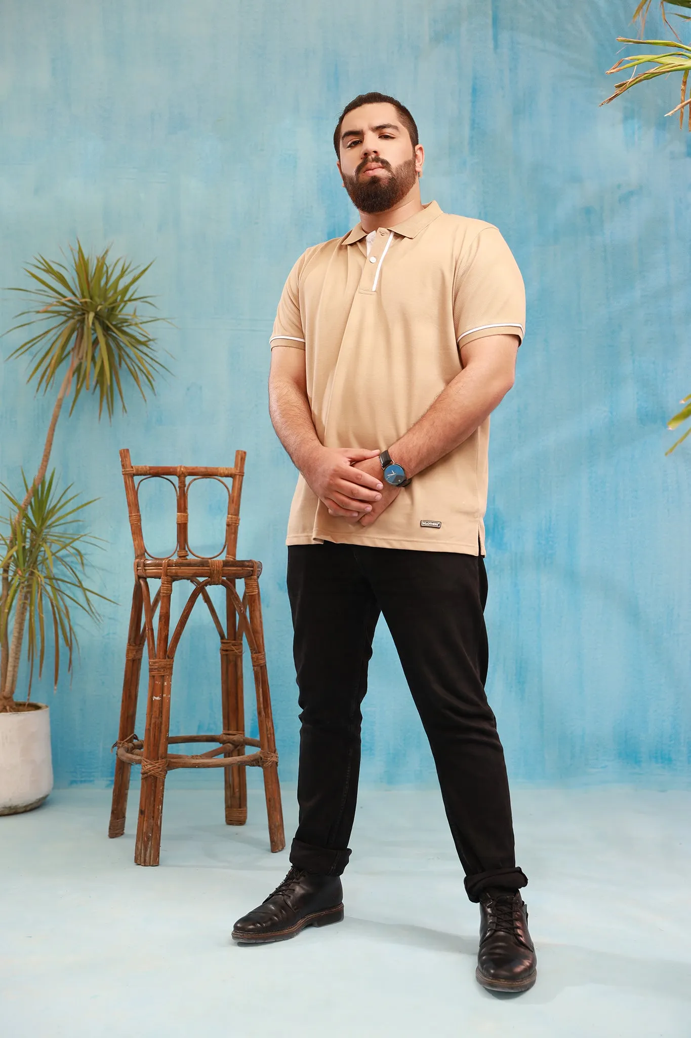 Minimal Nomad Polo (Plus Size) -P21- MP0038P