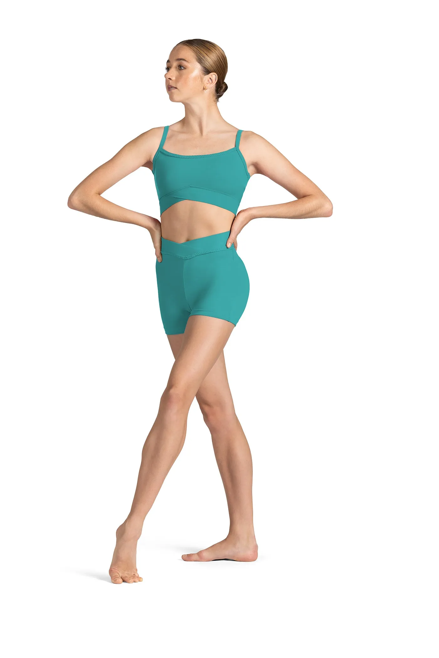 Mirella: Scoop neck camisole crop