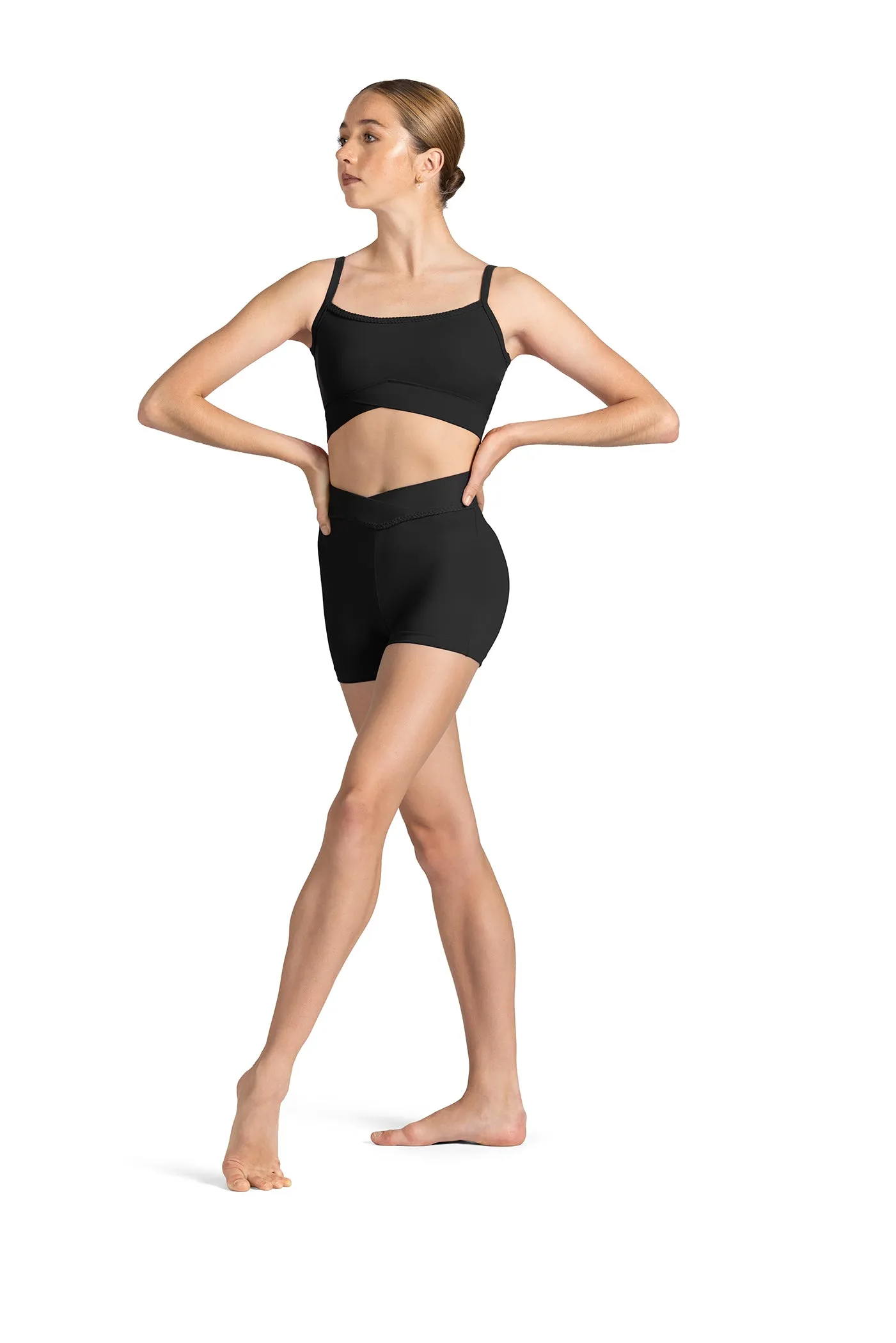 Mirella: Scoop neck camisole crop