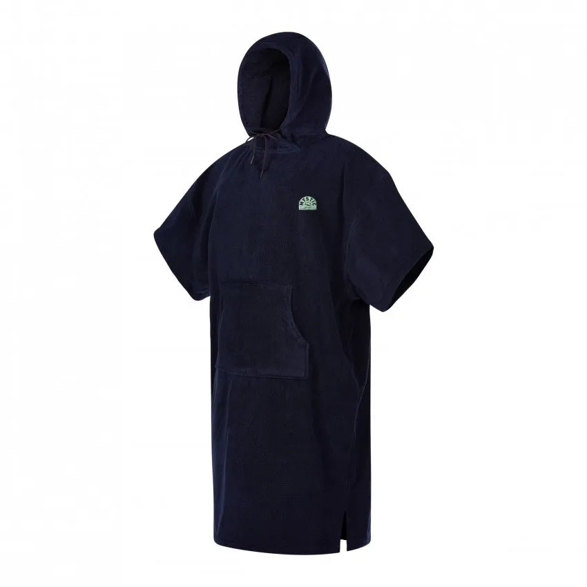 Mystic Velours Poncho-Night Blue