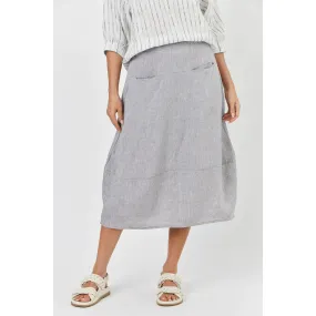 Naturals by O&J - Linen Skirt Smoke