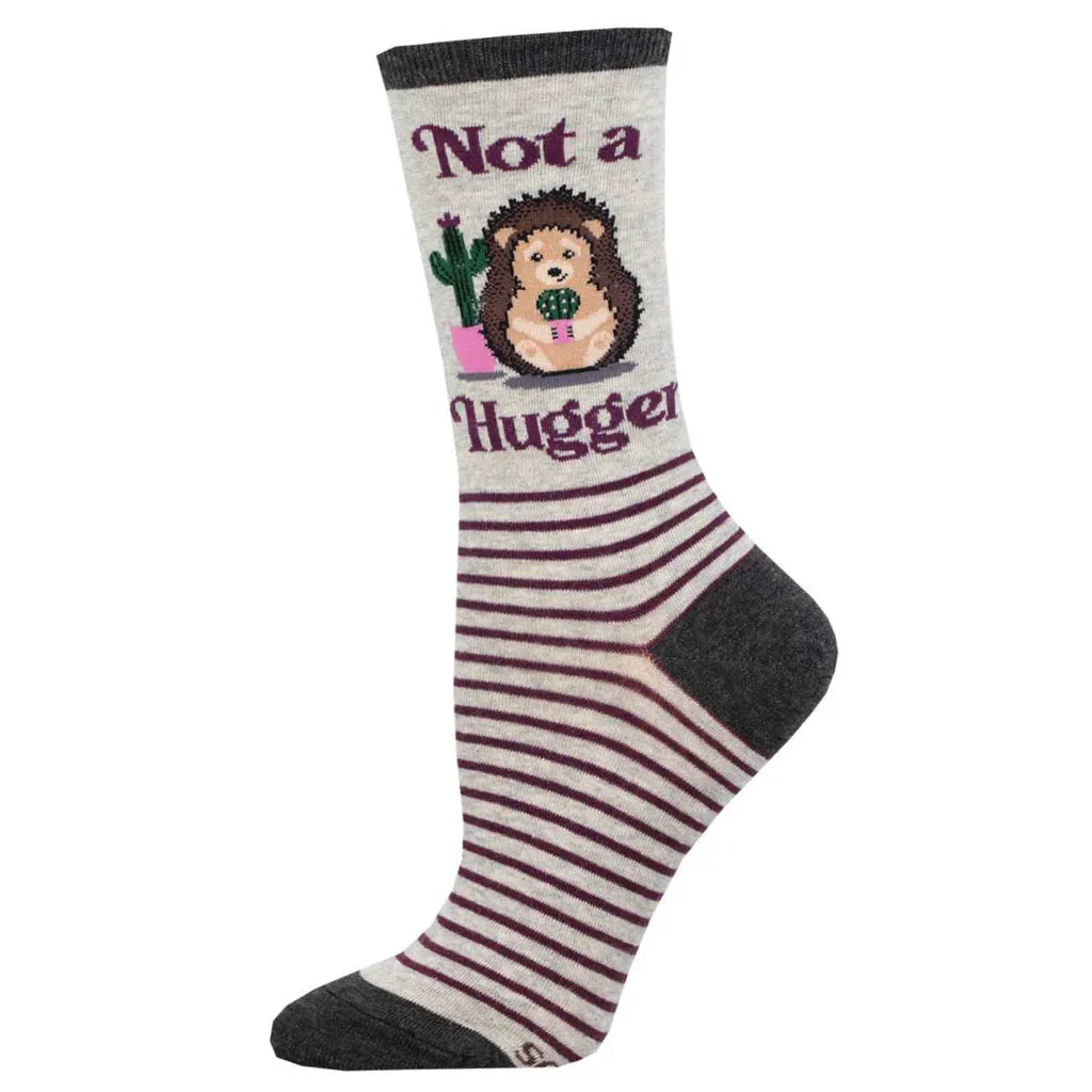 Not a Hugger Women's Crew Socks