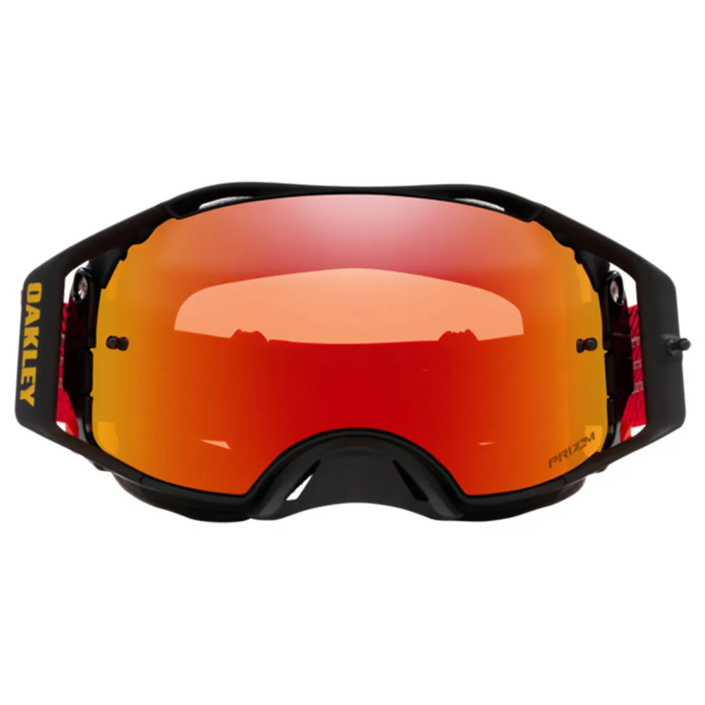 Oakley Airbrake Goggles - Prizm MX Torch Iridium Lens (Red Flow)