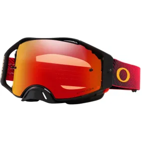 Oakley Airbrake Goggles - Prizm MX Torch Iridium Lens (Red Flow)